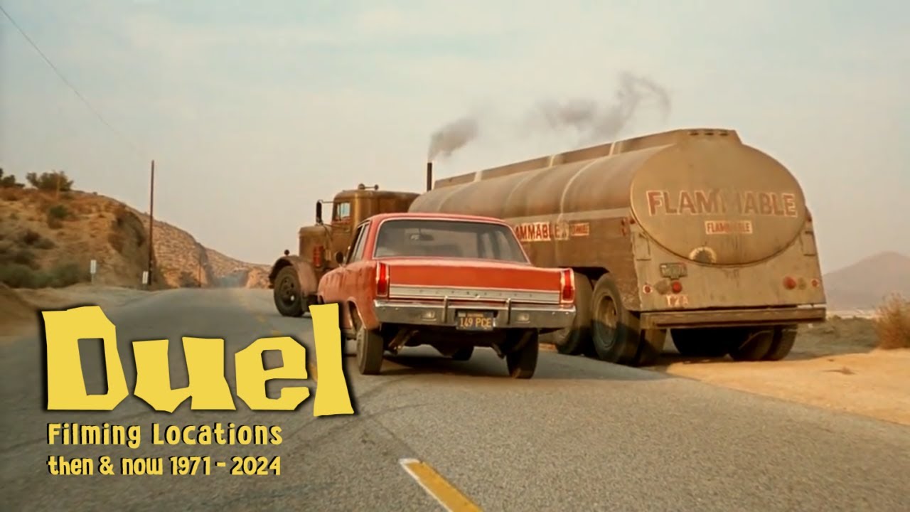 Duel / Duell | Film Locations then and now | 1971 - 2024