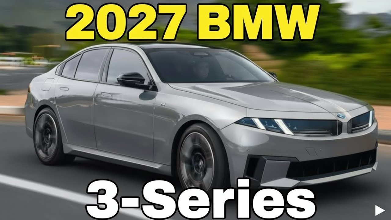 BMW 3-серии 2027 года — полный обзор экстерьера, обновления дизайна и первый взгляд.