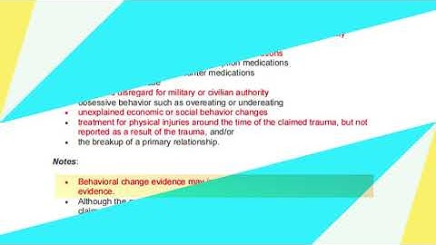 Military Sexual Trauma (MST) PTSD VA Disability Rating Claim Explained