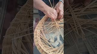 Rattan Oval Cam Tepsi Çalıştık