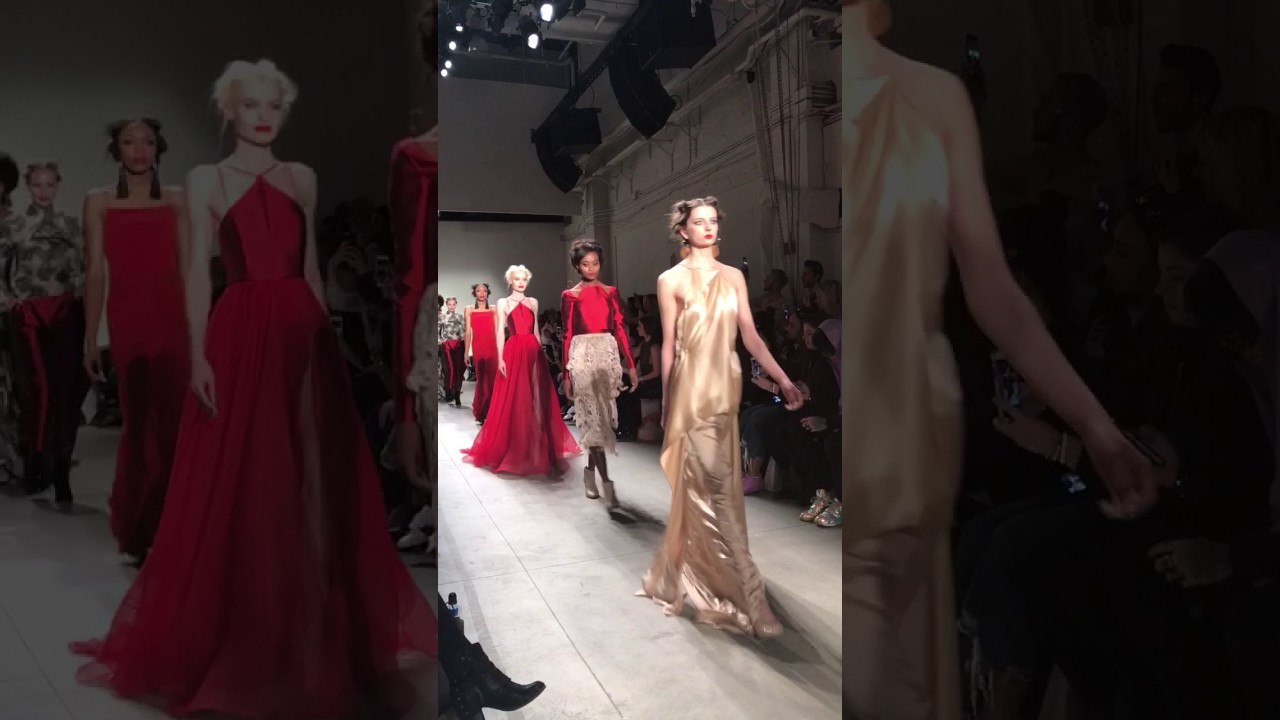NYFW17 Leanne Marshall Finale Walk