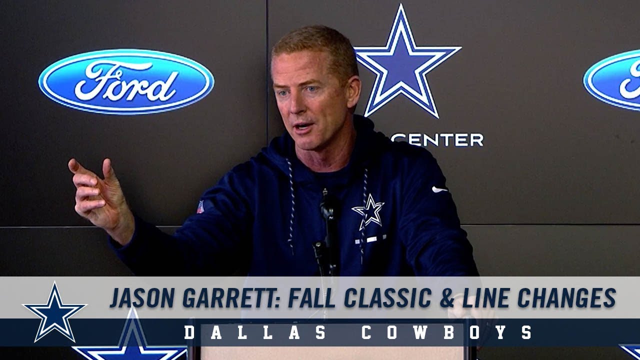 Jason Garrett Press Conference: Fall Classic &amp; Line &hellip;