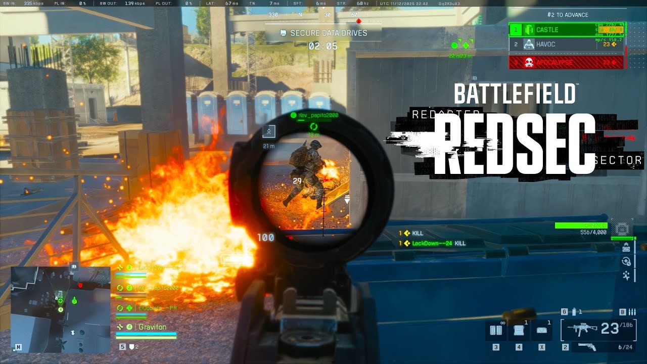 Gauntlet | Battlefield 6 REDSEC Gameplay 8 (No Commentary) - YouTube