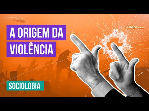 A ORIGEM DA VIOLÊNCIA: conceito, causas e tipos | Sociologia Enem | Prof. Fábio Luís Pereira
