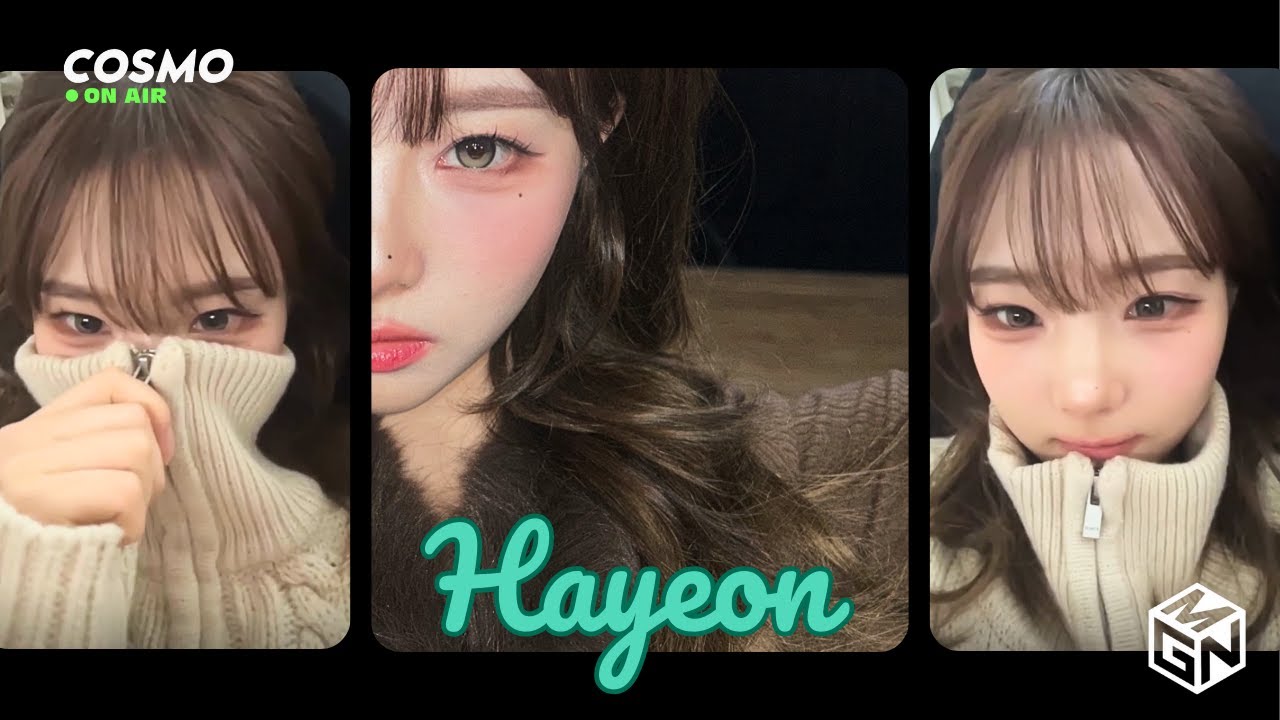 ENG SUB] tripleS Cosmo Live 260106 (Hayeon) - Cheeky Cheeks Chat