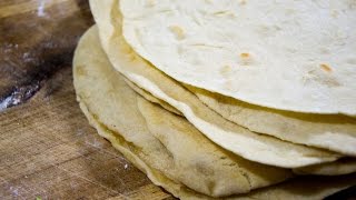 Tortillas | aus Dinkel und vegan -- Rezept und Anleitung