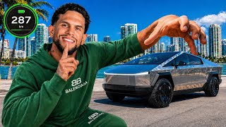 PROBANDO MI NUEVA CYBERTRUCK en MIAMI | ALFREDO VALENZUELA