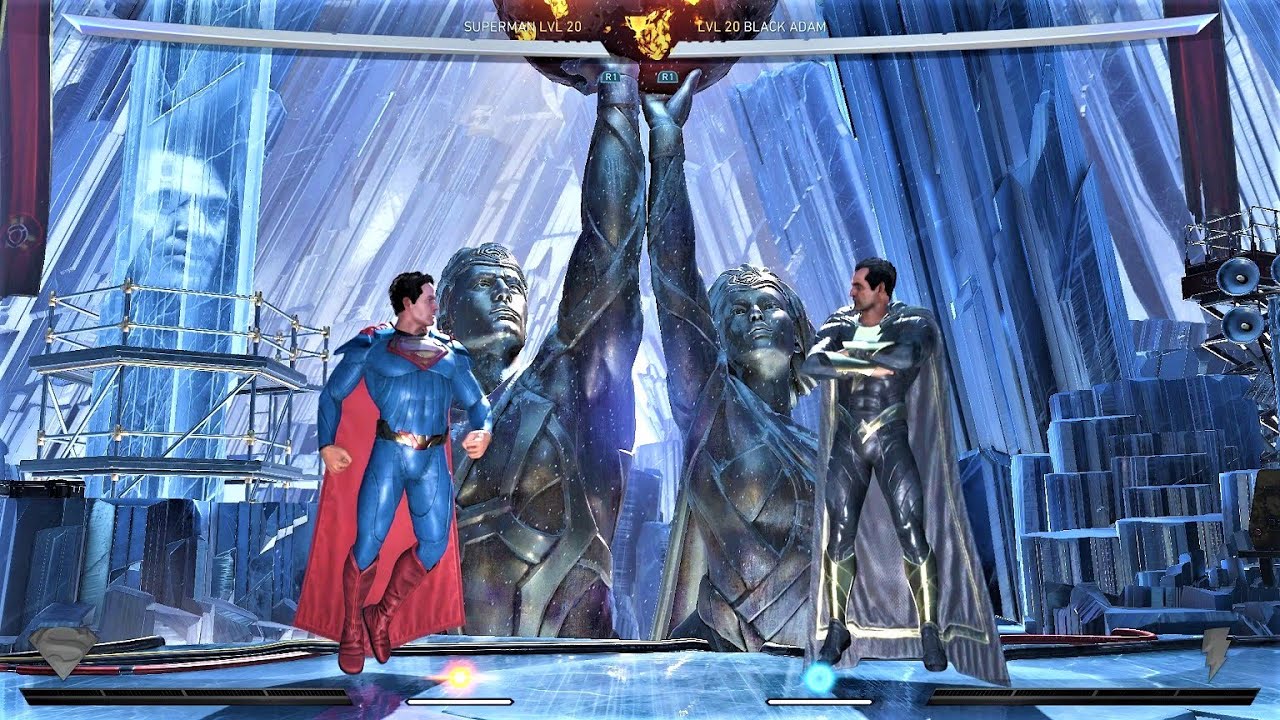 VERY HARD - Superman vs Black Adam - INJUSTICE 2 level handicap