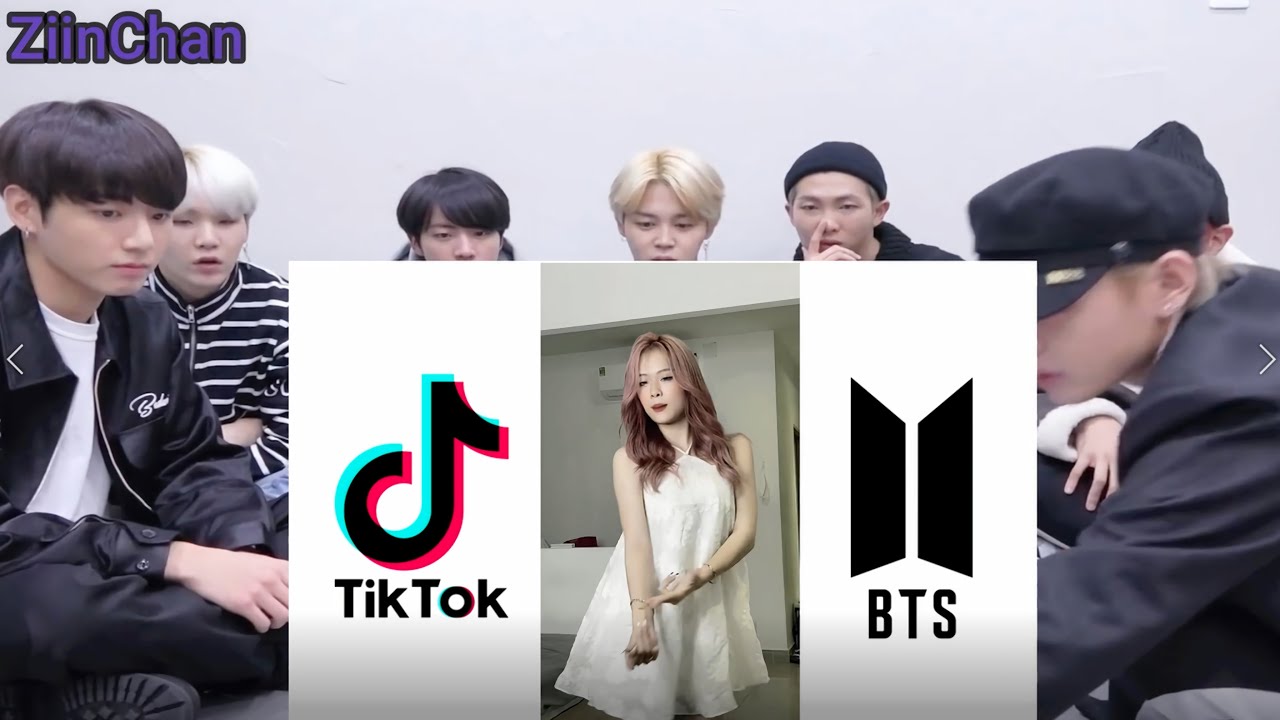 BTS reaction tiktok trào lưu học sinh ngoan-ZiinChan Bất ngờ ở cuối video