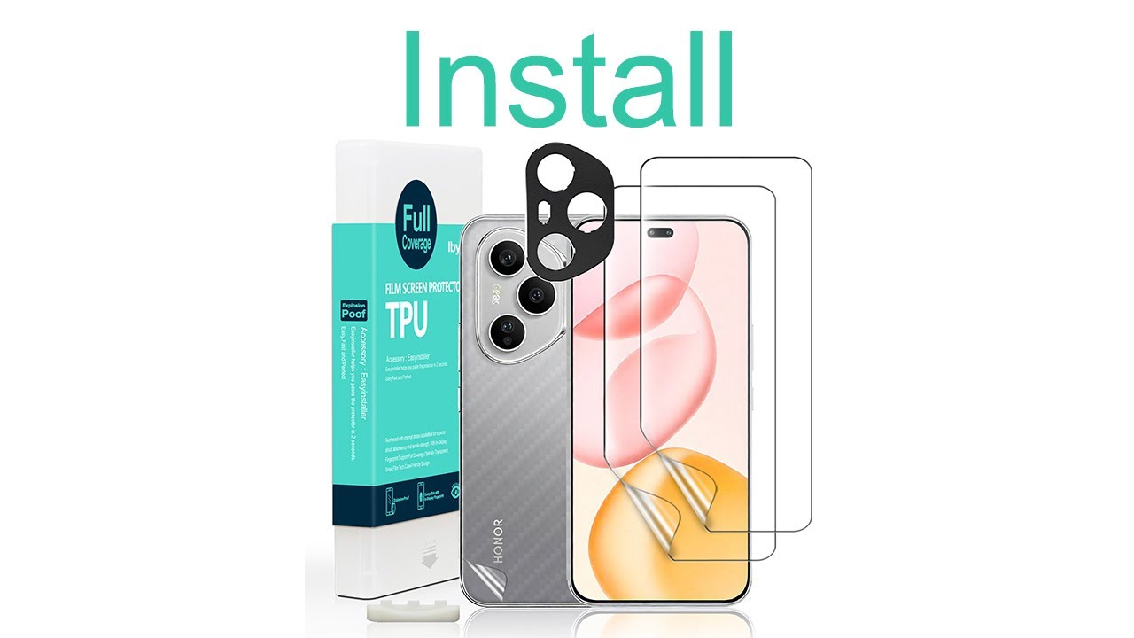 Honor 400 Pro Protector With plastic positioner&In-Display FingerprintSupport From Ibywind