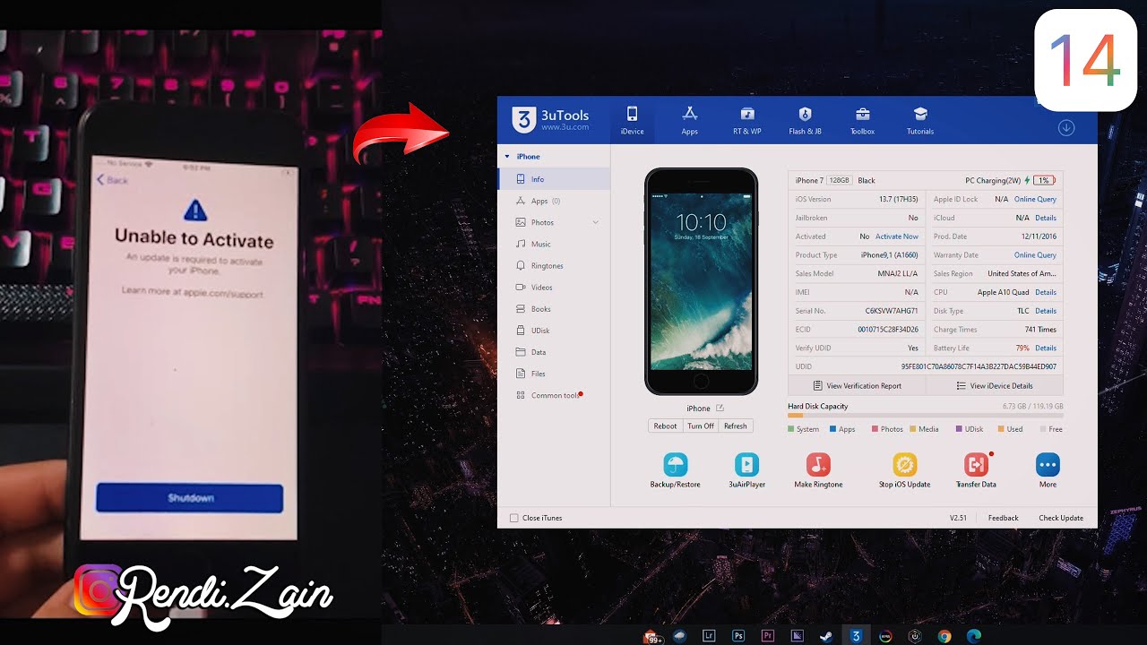 BYPASS IPHONE IC BASEBAND RUSAK (UNABLE TO ACTIVATION) - youtube