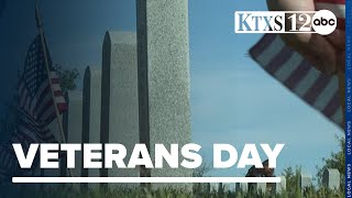 Flags and memories fly high on Veterans Day at Texas State Veterans Cemetery