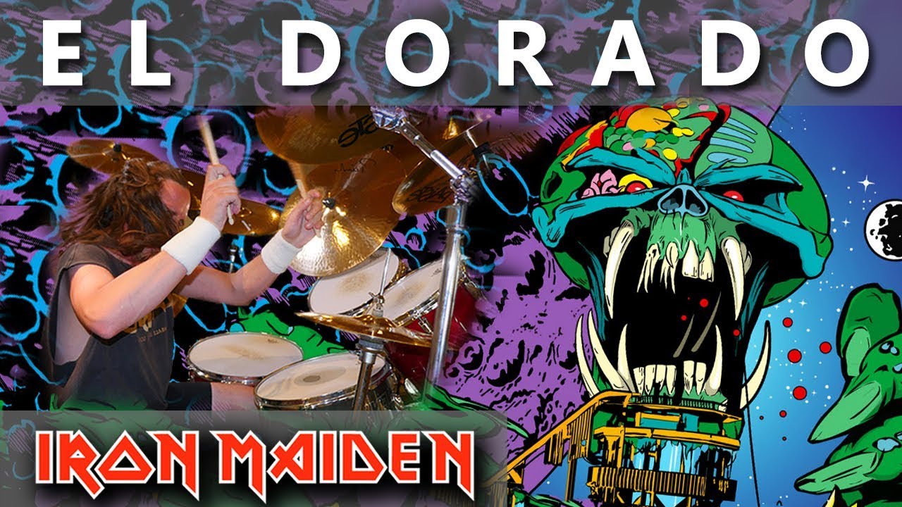 IRON MAIDEN - El Dorado - Drum Cover - (En Vivo) #08