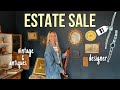 my first estate sale!! | vintage, designer & antiques