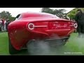 Alfa Romeo Disco Volante Touring Superleggera - Start Up + Sound!