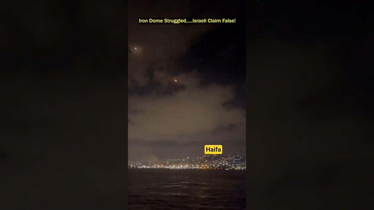 Iron Dome Struggles: False Claim of Full Interception!