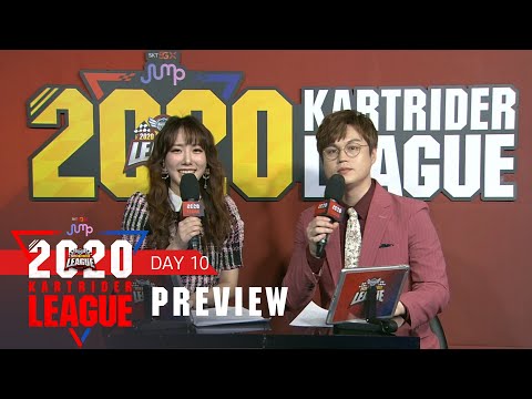 <strong>프리뷰</strong> 쇼 10회 [2020 SKT JUMP 카트라이더 리그 <strong>시즌1</strong>]