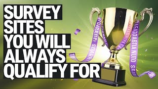 Top 5 Paid Survey Sites: Always QUALIFY & Earn Big DISQUALIFICATION Bonuses!