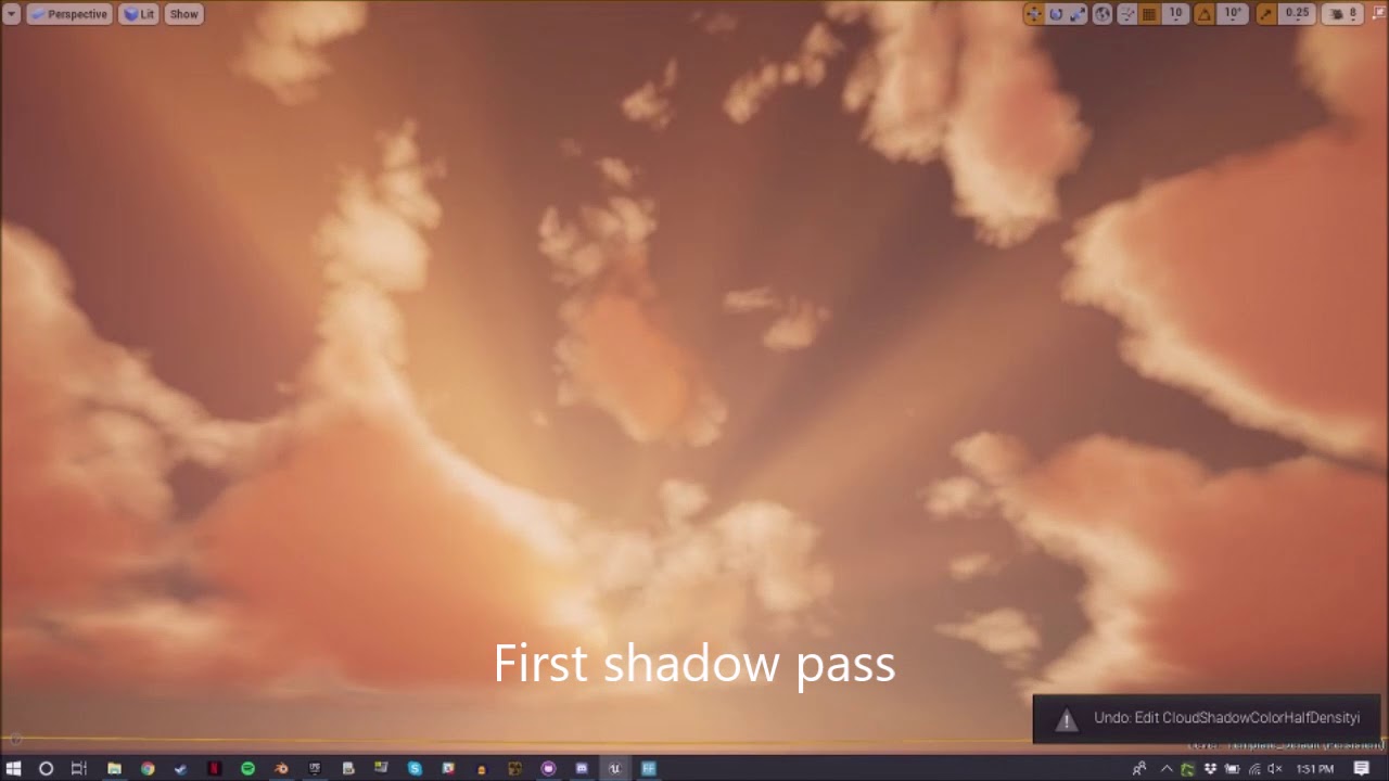 UE4 Faux-Volumetric Cloud Passes - YouTube