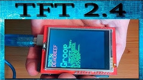 LCD Shield arduino _ TFT Touch Screen 2.4 inch vs LCD TFT Shield Mega_Màn hình cảm ứng