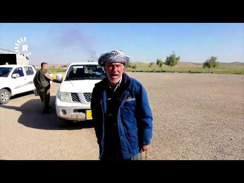 ناڵە و هاواری پیرەمێردێکی کەرکووک دژی داگیرکردنی زەوییەکەی 