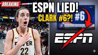 ESPN EXPOSES Their Caitlin Clark Agenda — 'They LIED About Rankings!'