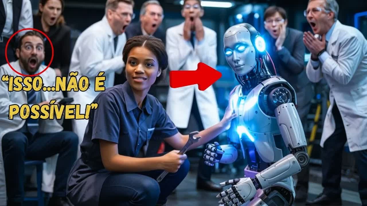 Faxineira Negra Foi Zombada por Engenheiros — Até Reprogramar o Robô que 30 Deles Não Conseguiram!