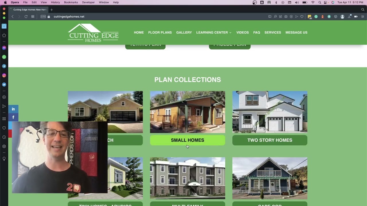 Modular Home Builder Website Update - Realtime Filter