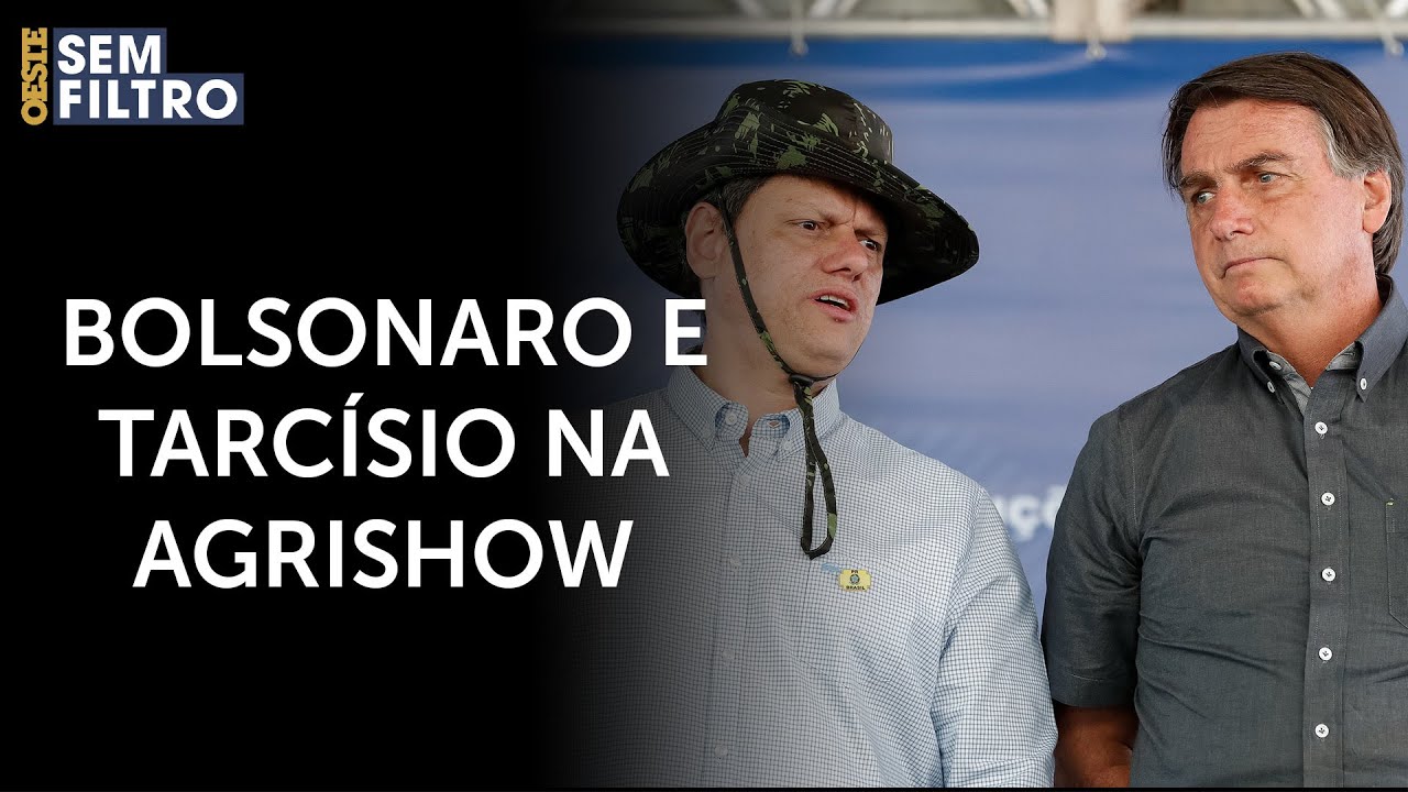 Bolsonaro: ‘Tarcísio é um grande gestor e ajudou o agro’ | #osf