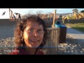 Surf and sunset bring wave watchers