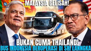 Malaysia Shocked! Sri Lanka Chooses Indonesian-Made Buses