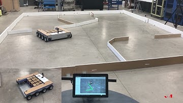 A Kangaroo inspired heterogeneous swarm controlled by a single human operator through a tablet