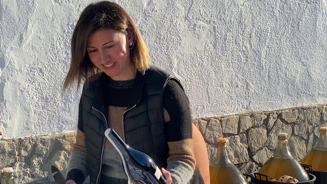 Sabrage a Parés Baltà