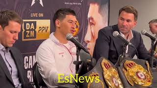 Bivol what went through his mind during Canelo ring walk