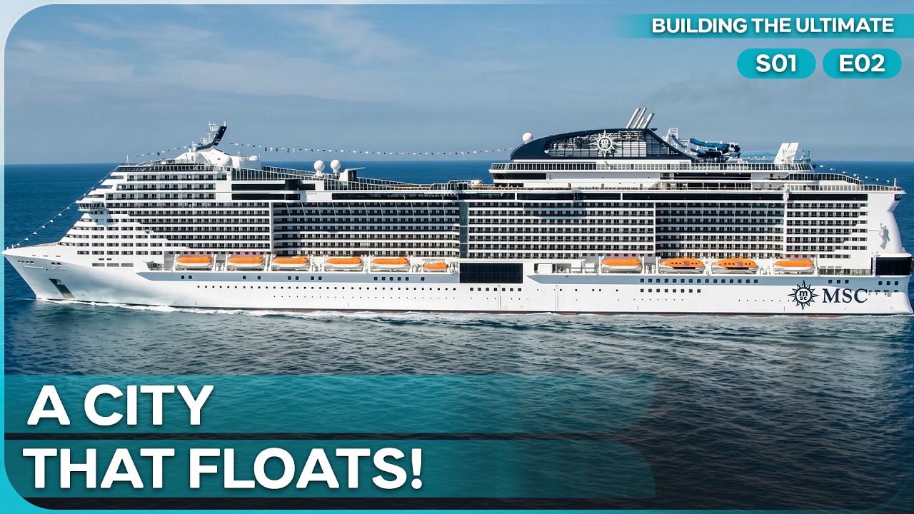 How Engineers Built a 315-Meter Mega Cruise Ship | Building the Ultimate