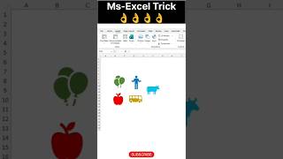 Insert Icons Smartly in Ms-Excel 😲#excel#exceltips#exceltricks#excelhacks#exceltutorial#excelhacks