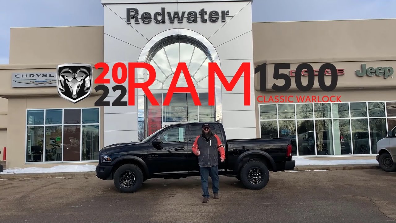 New 2022 RAM 1500 Classic SLT Warlock Crew Cab 4x4 | Stock # NR10320 - Redwater Dodge