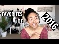 Favorites of 2016