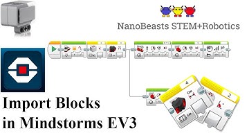How to Import new Blocks on Mindstorms EV3