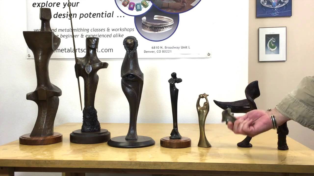 Small Bronze Sculpture with Travis Ogden - Denver School of Metal ArtsTravis