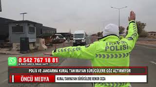 Kural Tanimayan Sürücülere Rekor Ceza