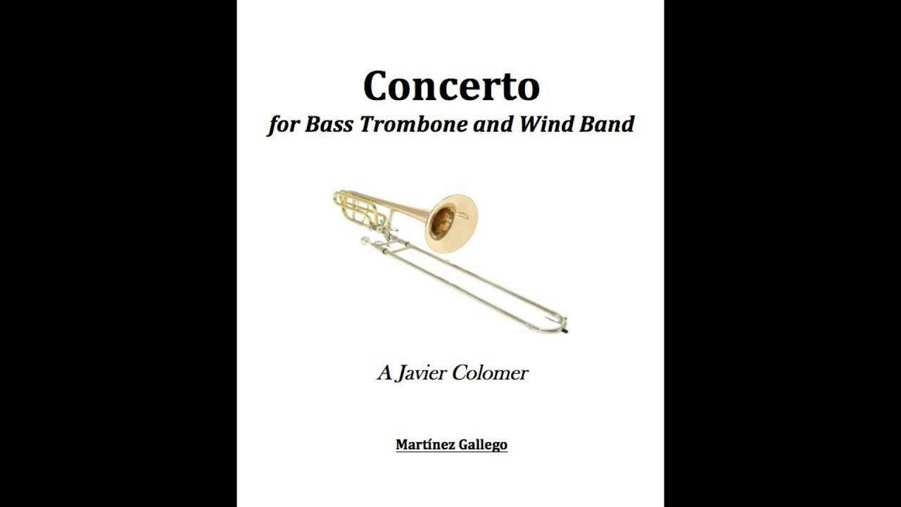 Bass Trombone Concerto 1º Mov YouTube