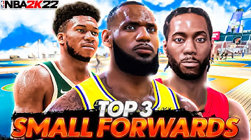 TOP 3 SMALL FORWARD BUILDS ON NBA 2K22! BEST BUILDS ON NBA 2K22!