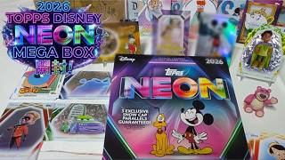開封】まさかのリアルコイン！？ 2026 Topps Disney Neon Mega Box