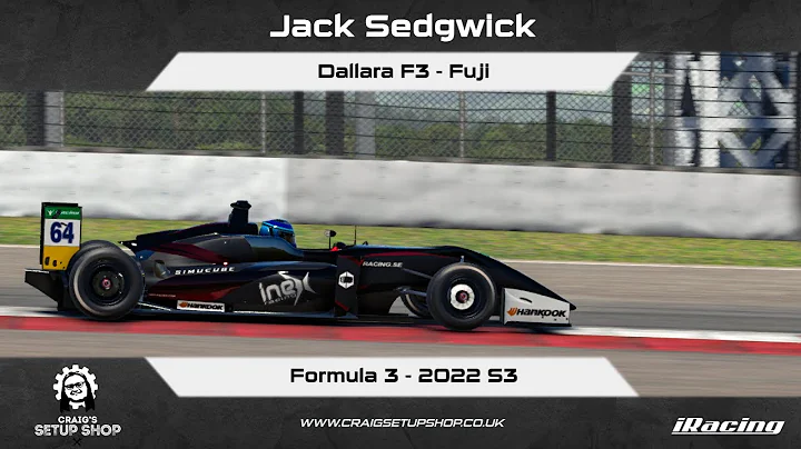 iRacing - 22S3 - Dallara F3 - Formula 3 - Fuji - Jak