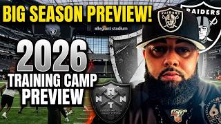 RAIDERS TRAINING CAMP PREVIEW 2026! 🏈