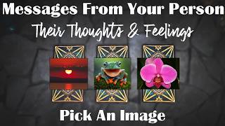 THE PERSON ON YOUR MIND 🧠 THEIR CURRENT THOUGHTS & FEELINGS 💌 PICK A CARD TAROT LOVE READING 🔮