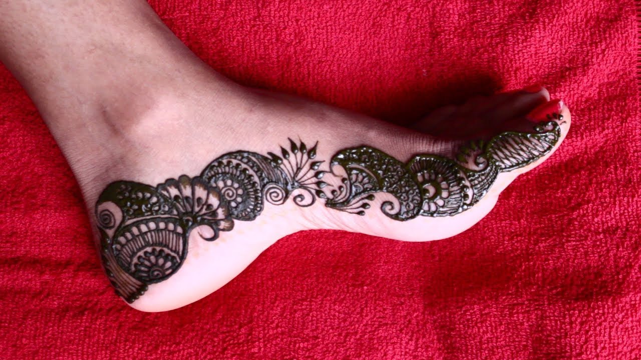 Beautiful Arabic Feet Mehndi Design 2019 Easy Leg Mehndi Designs