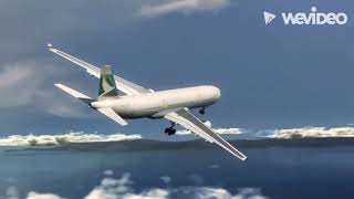 Cathay Pacific Flight 780 Landing Animation