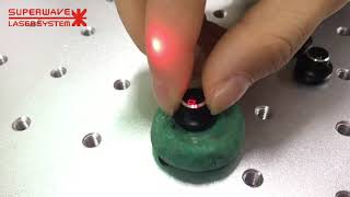 laser marking machine for button marking